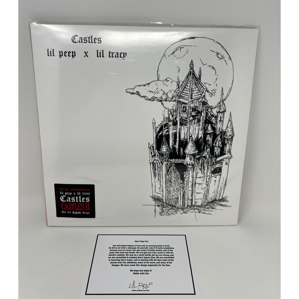 LIL PEEP Castles I & II 10 Year Anniversary 2LP Pop Up Limited Edition Vinyl